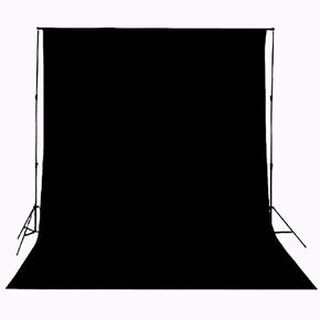 Black Backdrop for Photography Portrait Background Screen for Photo Backdrop Video Photography Studio (8x10ft, Black) in Saudi Arabia