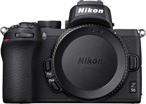 Nikon Z 50 DX-Format Mirrorless Camera Bundle with Nostrand Avenue Camera System Gadget Bag, Software Suite v3, 3-Piece 62mm UV/CPL/ND Filter Kit and 32GB SD Memory Card (5 Items) in Saudi Arabia
