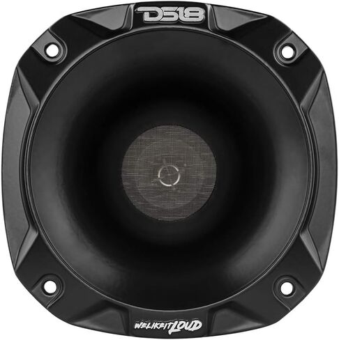 محرك ضغط DS18 PRO-DKH1 مزود بقرن ألومنيوم - 2 بوصة، قوة قصوى 640 وات، 8 أوم، 2 بوصة KSV وملف صوتي بسلك مسطح - لا يمكن مقارنة أي محرك ضغط آخر (فردي) in Kuwait