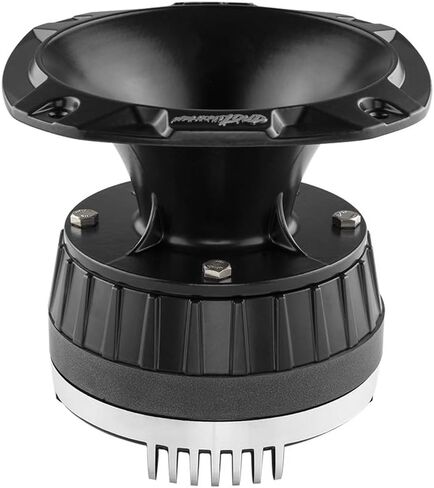 محرك ضغط DS18 PRO-DKH1 مزود بقرن ألومنيوم - 2 بوصة، قوة قصوى 640 وات، 8 أوم، 2 بوصة KSV وملف صوتي بسلك مسطح - لا يمكن مقارنة أي محرك ضغط آخر (فردي) in Kuwait