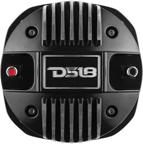 محرك ضغط DS18 PRO-DKH1 مزود بقرن ألومنيوم - 2 بوصة، قوة قصوى 640 وات، 8 أوم، 2 بوصة KSV وملف صوتي بسلك مسطح - لا يمكن مقارنة أي محرك ضغط آخر (فردي) in Kuwait