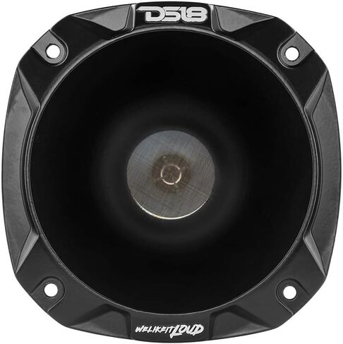 محرك ضغط DS18 PRO-DKH1 مزود بقرن ألومنيوم - 2 بوصة، قوة قصوى 640 وات، 8 أوم، 2 بوصة KSV وملف صوتي بسلك مسطح - لا يمكن مقارنة أي محرك ضغط آخر (فردي) in Kuwait