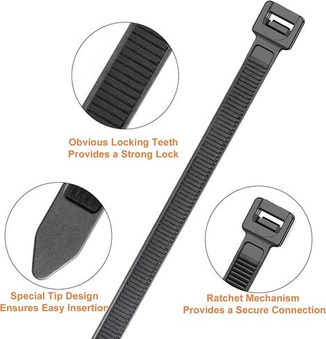 OneLeaf Cable Ties 6 Inch Heavy Duty Zip Ties with 40lb Tensile Strength in Kuwait