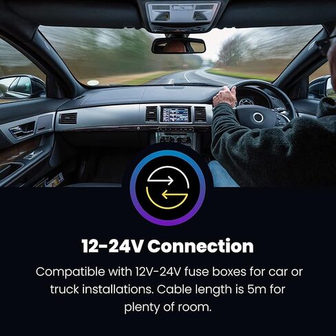 NEXTBASE Universal Dash Cam Hardwire Kit - in Car Hard Wiring Kit Dash Cam Mini/Micro USB adapters in Kuwait