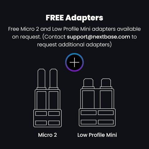 NEXTBASE Universal Dash Cam Hardwire Kit - in Car Hard Wiring Kit Dash Cam Mini/Micro USB adapters in Kuwait