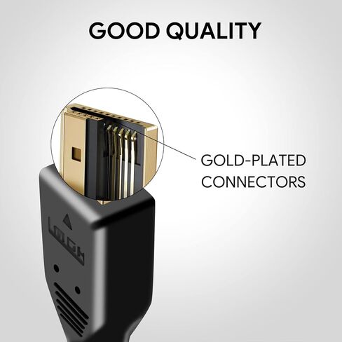 UCEC Mini HDMI to HDMI Coiled, 1ft-1.47ft Small HDMI Cable in Kuwait