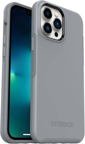 OtterBox iPhone 13 Pro Max & iPhone 12 Pro Max Symmetry Series Case - CLEAR, ultra-sleek, wireless charging compatible, raised edges protect camera & screen in Saudi Arabia