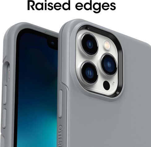 OtterBox iPhone 13 Pro Max & iPhone 12 Pro Max Symmetry Series Case - CLEAR, ultra-sleek, wireless charging compatible, raised edges protect camera & screen in Saudi Arabia
