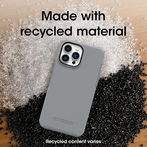 OtterBox iPhone 13 Pro Max & iPhone 12 Pro Max Symmetry Series Case - CLEAR, ultra-sleek, wireless charging compatible, raised edges protect camera & screen in Saudi Arabia