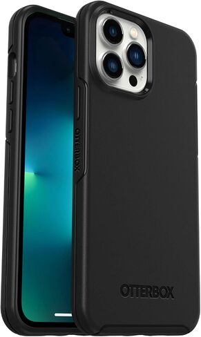 OtterBox iPhone 13 Pro Max & iPhone 12 Pro Max Symmetry Series Case - Clear, Ultra-Sleek, Wireless Charging Compatible, Raised Edges Protect Camera & Screen in Kuwait