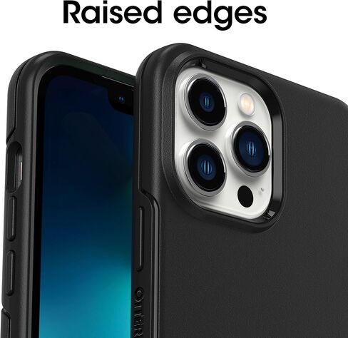 OtterBox iPhone 13 Pro Max & iPhone 12 Pro Max Symmetry Series Case - Clear, Ultra-Sleek, Wireless Charging Compatible, Raised Edges Protect Camera & Screen in Kuwait