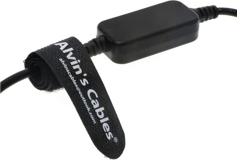 Alvin's Cables D-Tap to DMW DCC12 DC Coupler Coiled Cable DMW-BLF19 Dummy Battery Adapter for Panasonic DMC GH3 GH4 GH5 GH5s Camera in Kuwait