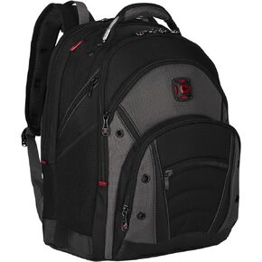 Wenger 600631 The Legacy Notebook Carrying Backpack, 16"", Black/Gray (WA-7329-14F00), one Size