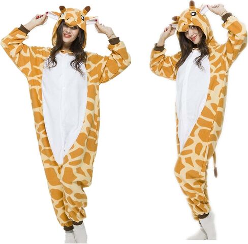 xinhauli Unisex adult animal costume one piece pajamas costume for adult, Halloween Christmas cosplay costume for adult… in Kuwait