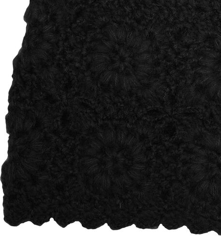 ZLYC Women Winter Knit Beanie Hat Soft Crochet Skullies Beanies with Flower Accent in Kuwait