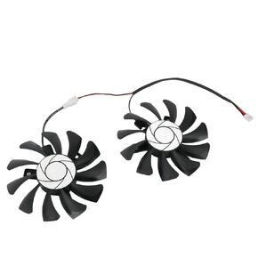 75 مللي متر HA8010H12F-Z 2Pin GTX1050 مروحة تبريد لبطاقة الرسومات لـ MSI GTX 1050 Ti 4GT OC مبرد بطاقة الفيديو in Saudi Arabia