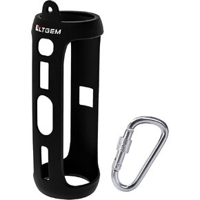 LTGEM Silicone Protective Case for JBL Flip 6 Portable Bluetooth Speaker with Extra Carabiner and Strap- Green (Case Only) in Kuwait