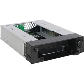 ICY DOCK 2 Bay 2.5" & 3.5" SATA HDD/SSD Hot Swap Mobile / Caddy / Docking for External 5.25" Bay | DuoSwap MB971SP-B in Kuwait