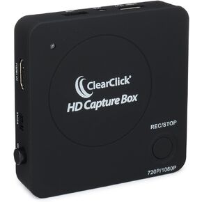 ClearClick HD Capture Box - التقط الفيديو من أجهزة الألعاب ومصادر HDMI (لا يتطلب جهاز كمبيوتر) in Kuwait
