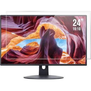 F FORITO 2-Pack 24 بوصة غطاء شاشة كمبيوتر غير لامع مضاد للوهج مع نسبة عرض إلى ارتفاع 16:10، حماية للعين ومضاد للانعكاس وواقي شاشة سطح المكتب متوافق مع جميع الشاشات العريضة مقاس 24 بوصة in Saudi Arabia
