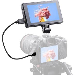 شاشة Godox GM55 5.5 بوصة IPS تعمل باللمس على الكاميرا 1920 x 1080 IPS تدعم شاشة 4K HDMI مخرج متوافق مع 3D LUT Rec.709 متوافق مع F550/F750/F970 in Kuwait
