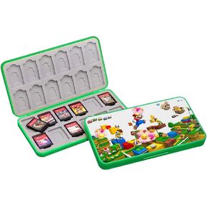 حقيبة تخزين بطاقات الألعاب VASYITSO Switch مع 24 فتحة خرطوشة و24 وحدة تخزين لبطاقة Micro SD، حامل ألعاب تبديل محمول مع إغلاق مغناطيسي، غلاف صلب واقٍ وبطانة ناعمة لبطاقة الألعاب in Kuwait