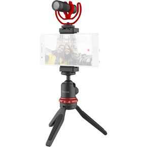 Boya BY-VG330 - Universal Smartphone Video kit, Black in Saudi Arabia