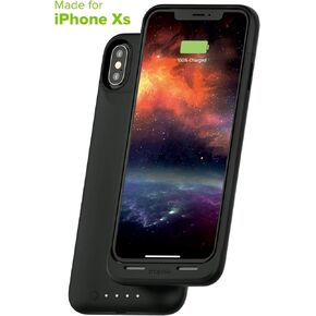 mophie Juice Pack Air - Wireless Charging - Protective Battery Pack Case for Apple iPhone Xs/X - Black
