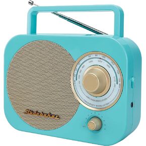 Jensen SB2000RB Portable AM/FM Radio in Red in Saudi Arabia