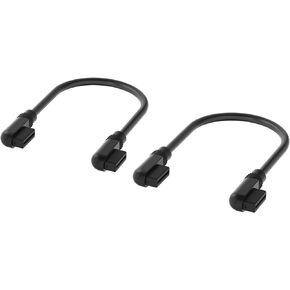 Corsair iCUE Link Cables - 2X 135mm Slim 90° - Black in Saudi Arabia