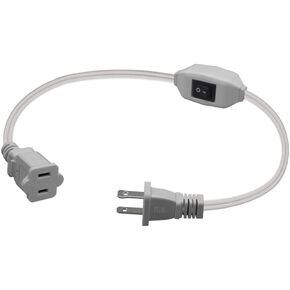 1ft Toptekits 90 درجة زاوية مستقطبة الولايات المتحدة 2-الشق الذكور والإناث تمديد سلك الطاقة، الكوع NEMA 1-15P إلى 1-15R كابل مستقطب، الولايات المتحدة الأمريكية منفذ توفير الطاقة كابل تمديد الحبل (الاستقطاب الزاوية السوداء) in Kuwait