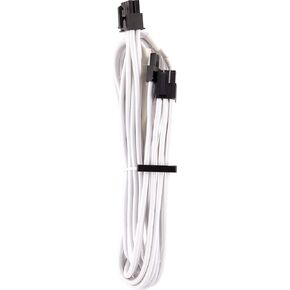 كابلات PCIe Premium ذات أكمام فردية (موصل واحد) من CORSAIR - أسود، ضمان لمدة عامين، لوحدات PSU من Corsair