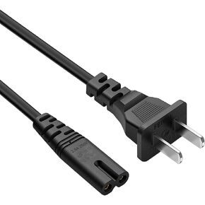 TV Power Cord 10ft Cable for TCL LG JVC Sony Samsung Toshiba Sharp, LED LCD Insignia Sharp Toshiba JVC Hisense Electronics UN65KS8000FXZA UN40J5200AFXZA 43UH6100 and Other 8-Type Interface Devices in Kuwait