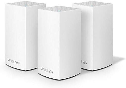 Linksys WHW0101-RM2 Velop Mesh WiFi System Dual-Band AC3900, White, 3-Pack (Refurbished) in Kuwait