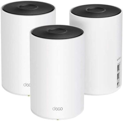نظام TP-Link Deco Wi-Fi 6 ثلاثي الموجات للشبكة المنزلية بالكامل، 3 عبوات AX3600 (متجدد) in Saudi Arabia