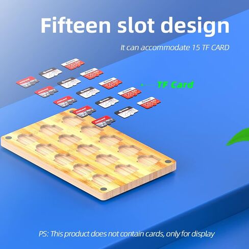 حافظة بطاقات SIM صغيرة مغناطيسية شفافة من FEIFANZHE وفتحات بطاقات Micro SD TF، مع بطاقة Nano SIM/6 TF/SD (بدون بطاقة)-10TFSD in Kuwait