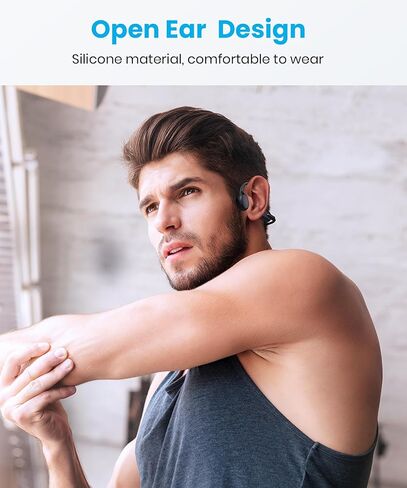 Bone Conduction Headphones, Wireless Bluetooth 5.3 Swimming IPX8 Professional Waterproof Headset, Built-in 32GB Memory Large Capacity Battery with Microphone Suitable for for Running, Cycling, Drving. in Kuwait
