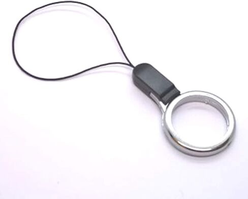 5pack إصبع حلقة قصيرة قصيرة - مثالية لآيفون الهاتف المحمول الهاتف الذكي حالة الكاميرا مفتاح أي أجهزة إلكترونية مع ثقب حبل قصير, 3cm in Kuwait