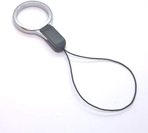 5pack إصبع حلقة قصيرة قصيرة - مثالية لآيفون الهاتف المحمول الهاتف الذكي حالة الكاميرا مفتاح أي أجهزة إلكترونية مع ثقب حبل قصير, 3cm in Kuwait