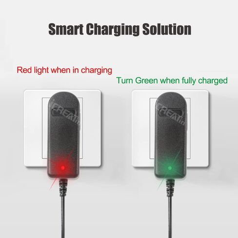 iCreatin AC/DC 4.2V 2A Power Adaptor Lithium Battery Charger Single String Polymer Battery Charger 18650 Lithium Battery Charger Full Stop Automatically in Saudi Arabia