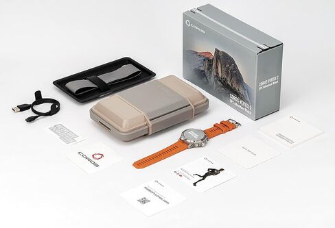 ساعة COROS VERTIX 2 Adventure GPS، عمر بطارية طويل جدًا 60 يومًا، نظام تحديد المواقع العالمي ثنائي التردد، ملاحة على المعصم، خرائط غير متصلة بالإنترنت، مراقب معدل ضربات القلب، تتبع النوم، الجري، ركوب الدراجات، التزلج، تسلق الحمم البركانية in Kuwait