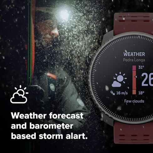 SUUNTO Vertical GPS Sports Watch, 1.4" Touchscreen 95+ Sports Modes, Lime | Offline Maps, 30-day Battery Life, Dual-Band GNSS, Outdoor Training&Expedition, SUUNTO App, Adventure Watch in Kuwait