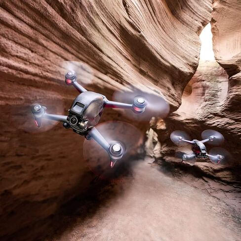 DJI FPV Combo (Goggles V2), First-Person View Drone with 4K Camera, S Flight Mode, Super-Wide 150° FOV, HD Low-Latency Transmission, FAA Remote ID Compliant in Saudi Arabia