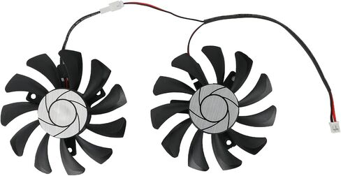 75MM HA8010H12F-Z 2Pin GTX1050 Graphics Card Cooling Fan for MSI GTX 1050 Ti 4GT OC Video Card Cooler in Saudi Arabia