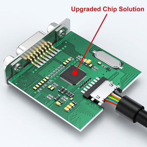 محول CLAVOOP HDMI إلى VGA، محول HDMI ذكر إلى VGA أنثى مطلي بالذهب متوافق مع أجهزة الكمبيوتر الشخصية والشاشة وجهاز العرض والتلفزيون عالي الدقة - 10 عبوات in Kuwait
