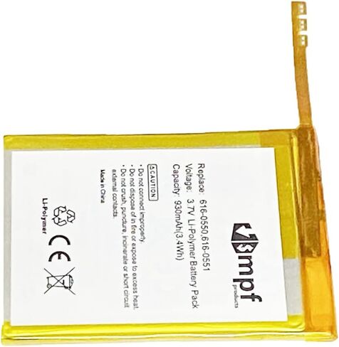 منتجات MPF 930 مللي أمبير 616-0550، 616-0551 استبدال بطارية متوافقة مع Apple iPod Touch 4 (الجيل الرابع) A1367 8 جيجابايت، 16 جيجابايت، 32 جيجابايت، 64 جيجابايت مع أدوات التثبيت in Saudi Arabia