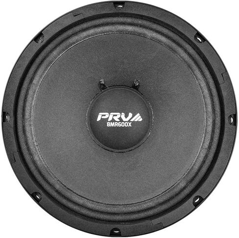 PRV AUDIO 8 Inch Midrange Speaker 8MR600X-4, 600 Watts 4 Ohm, 2 in Voice Coil, X-treme Mid Range Loudspeaker for Pro Car Audio Systems (Single) in Saudi Arabia