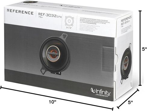 Infinity Reference 3032cf مكبر صوت ثنائي الاتجاه مقاس 3.5 بوصة وقوة 75 وات (زوج) in Kuwait