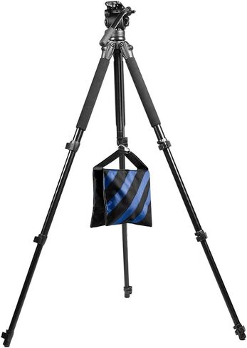 Sand Bag Photography Studio Video Heavy Duty Sandbag Saddlebag for Photo Studio Light Stand Boom Arm Camera Tripod with Carabiner,3 Pack (Yellow) in Kuwait