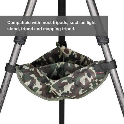 SUNWAYFOTO TSB-02 Tripod Weight Stone Bag Heavy Duty Camouflage Sandbag Butler Pouch to Tripod Legs in Saudi Arabia